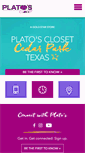 Mobile Screenshot of platosclosetcedarpark.com